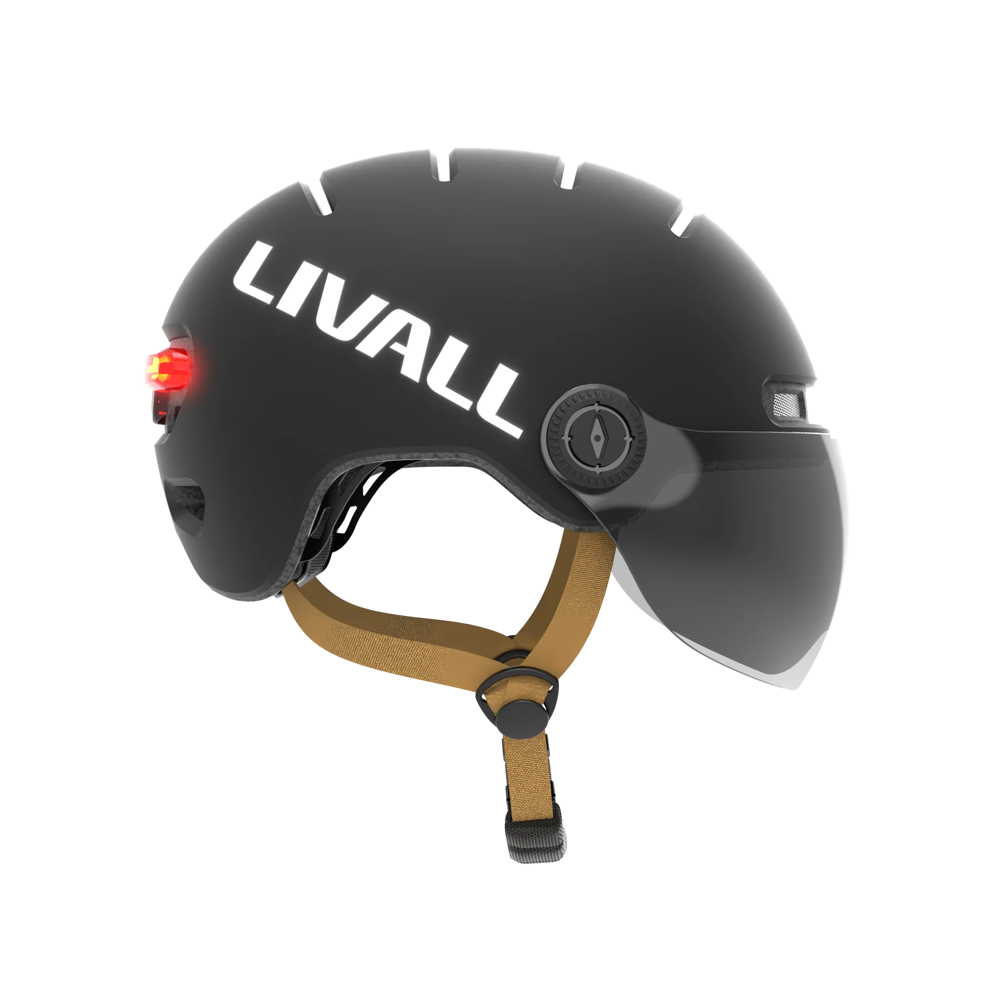 Livall L23 Black Visor Helmet - Image 11